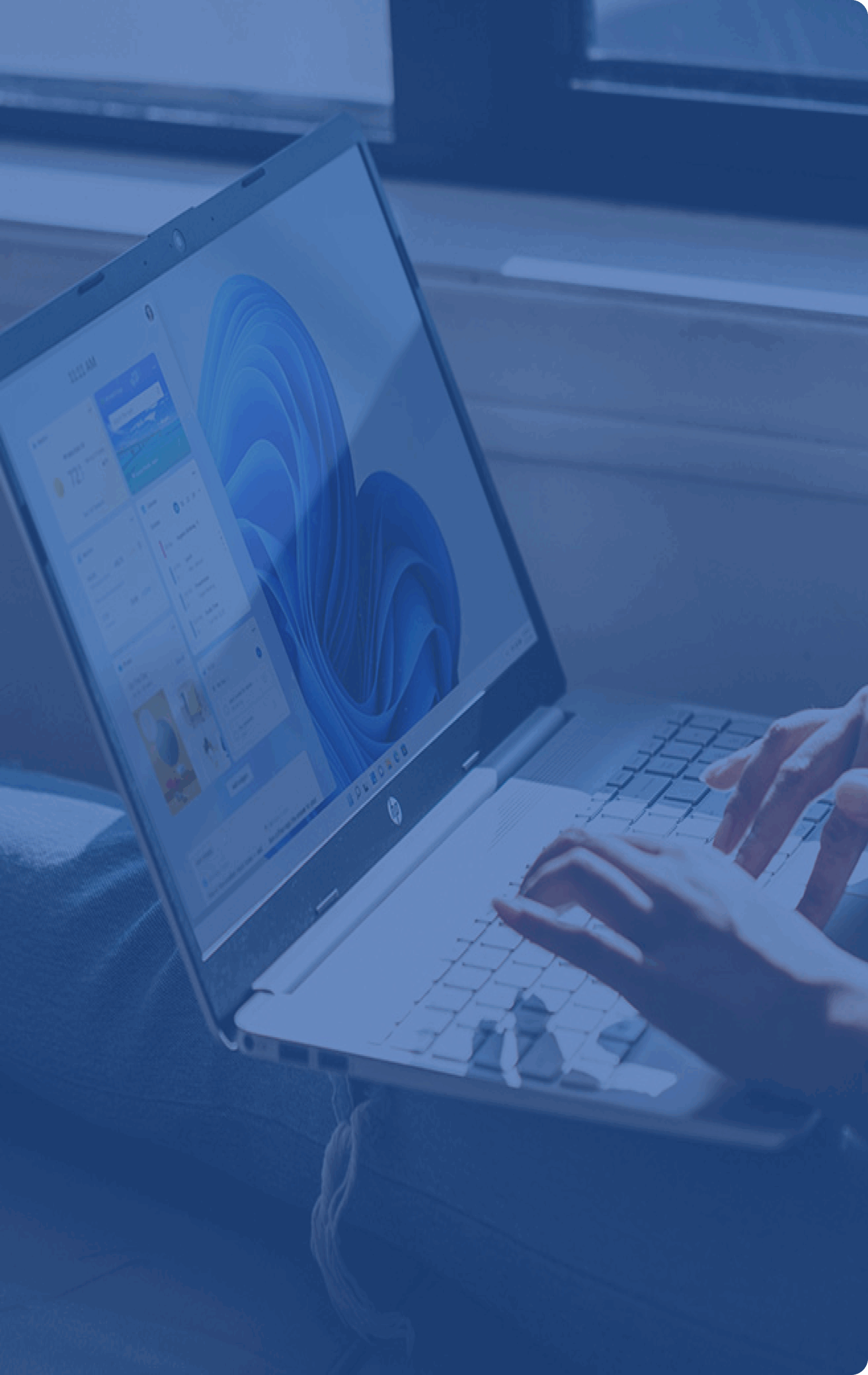 Person on laptop